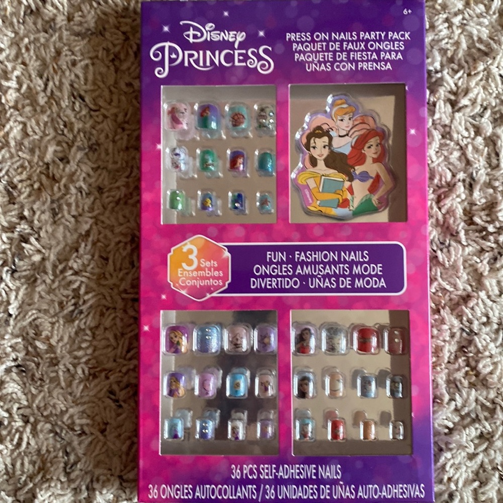 Disney princess press on nails